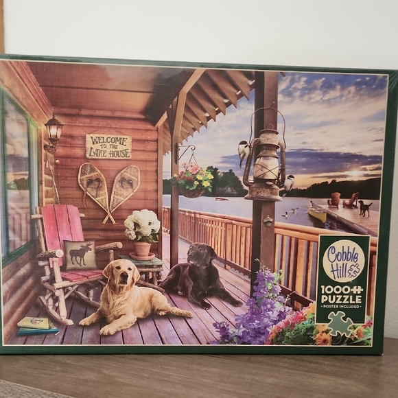 Cobble Hill Other - Cobble Hill Lake House Puzzle - Multicolor